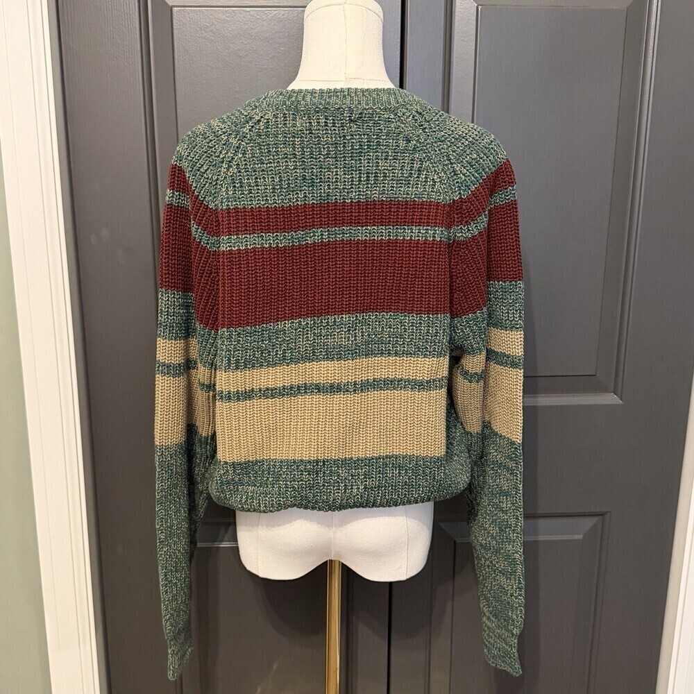 Vintage Oakton Limited Striped Knit Sweater Size Large - Picture 3 of 9